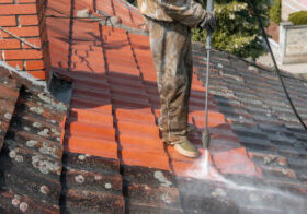 Nettoyage d'un toit à Albi, Tarn
